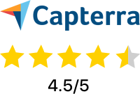 4.5 out of 5 stars on Capterra