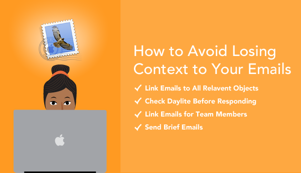 avoid losing emails