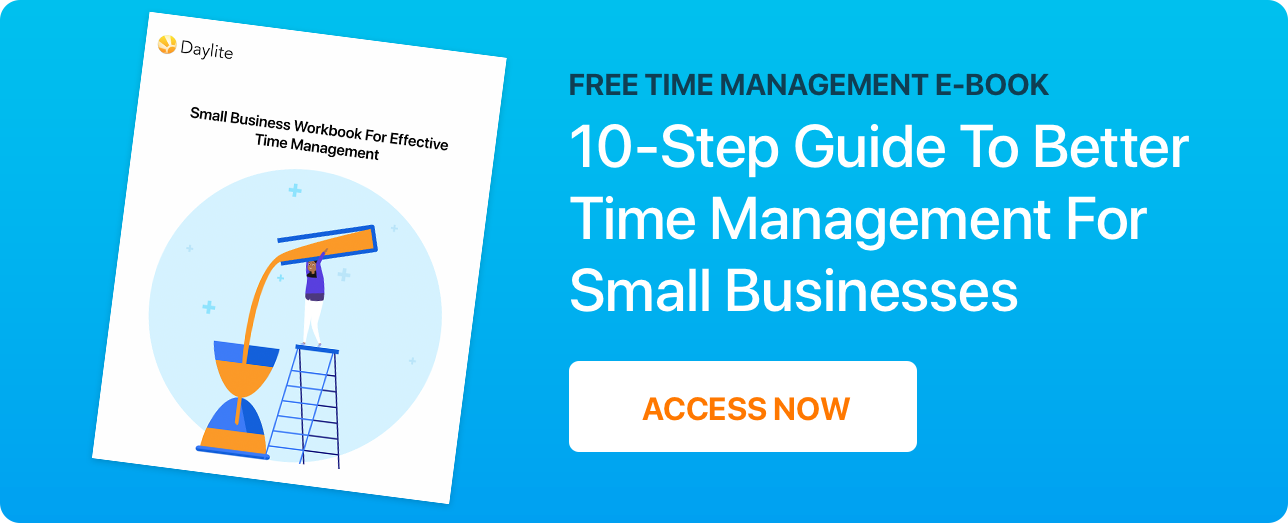 time management strategies for small business workbook 