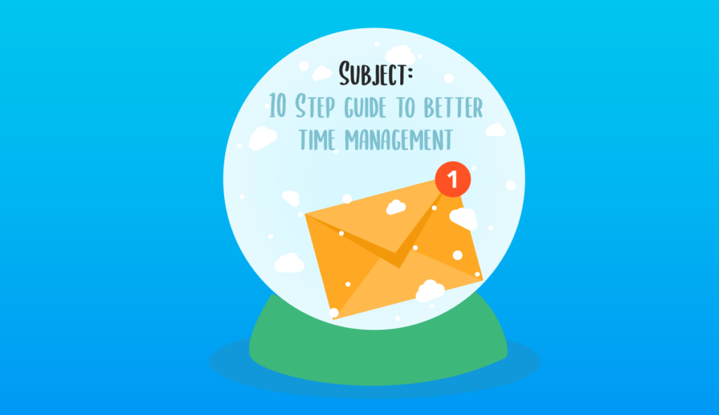 animated snow globe with email notification